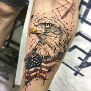 patriotic tattoo design ideas depth perception patriotic motifs meaning courage