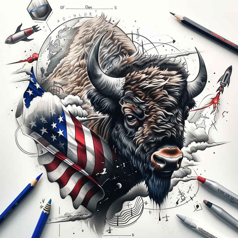 patriotic tattoo design ideas smooth complexion patriotic spirit for elbow