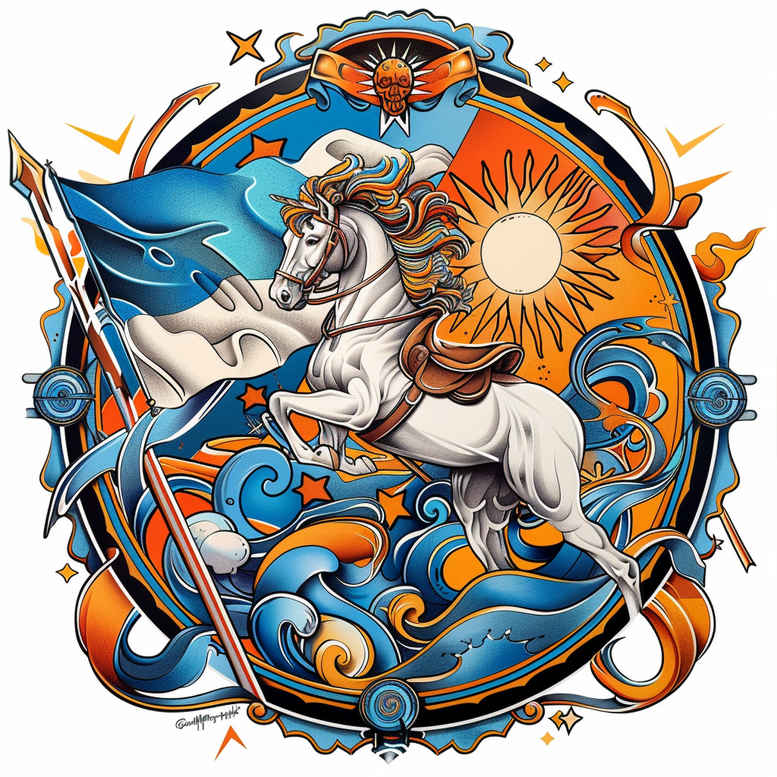 patriotic tattoo design ideas Realism ultra detailed patriotic spirit for upper arm