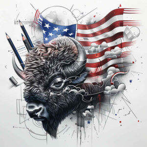 patriotic tattoo design ideas dynamic composition patriotic spirit represents endurance