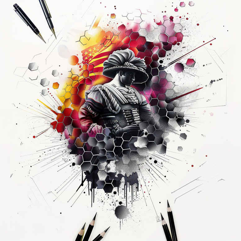 patriotic tattoo design ideas Realism realistic structure strength shows endurance