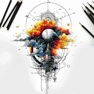 patriotic tattoo design ideas atmospheric tradition for biceps