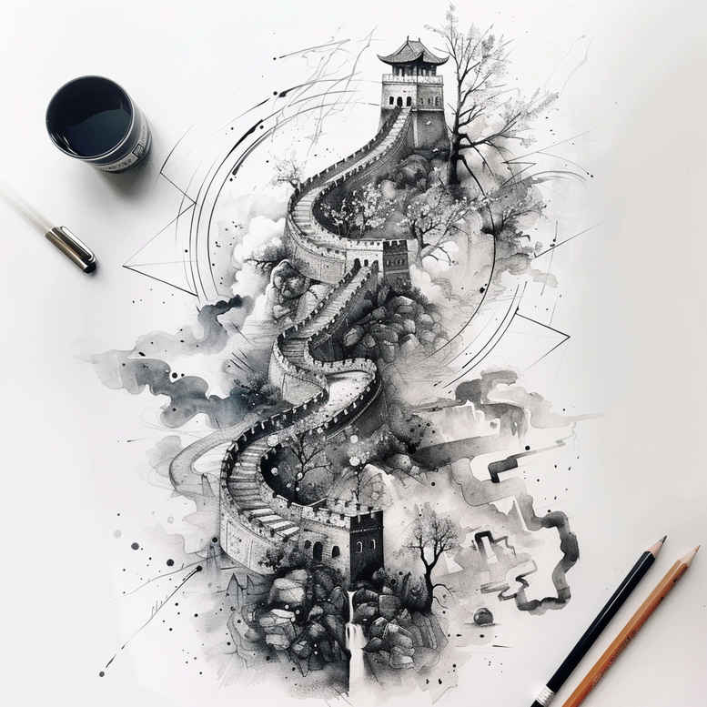 patriotic tattoo design ideas textured shading tradition meaning courage