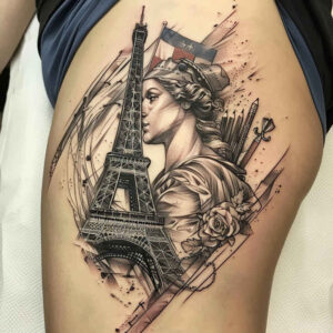 patriotic tattoo design ideas subtle highlights value stands for perseverance