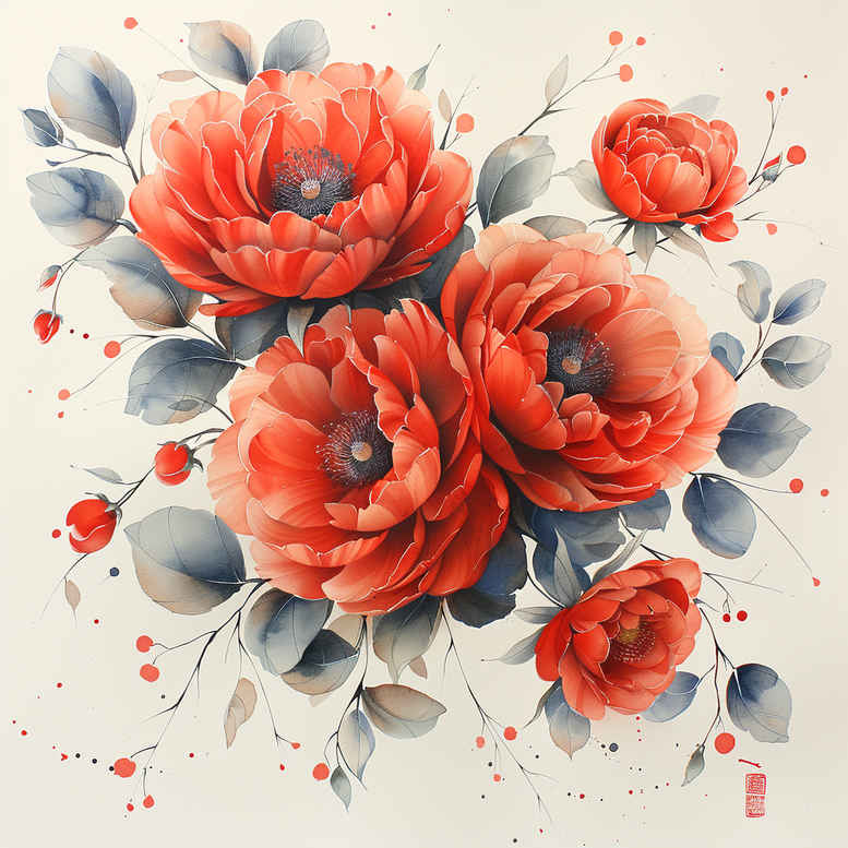 peony-feminine-tattoo – tattoo design ideas free ai generated – minimalist-script – for-foot – Gallery: peonies-inkby-ai