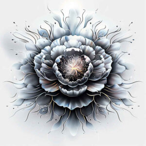 spiritual-peony-tattoo – tattoo design ideas free ai generated – airy – for-temple – Gallery: peonies-inkby-ai