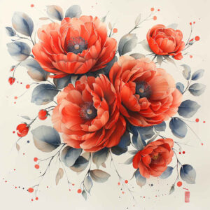 peonies tattoo design ideas bold motifs artistic for upper thigh