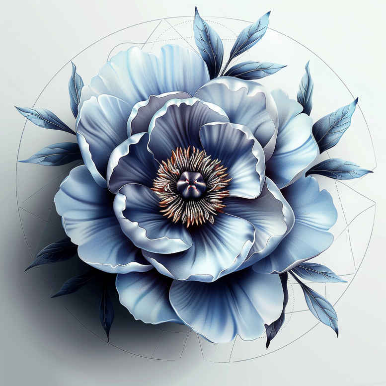 peonies tattoo design ideas subtle highlights naturalistic for knee