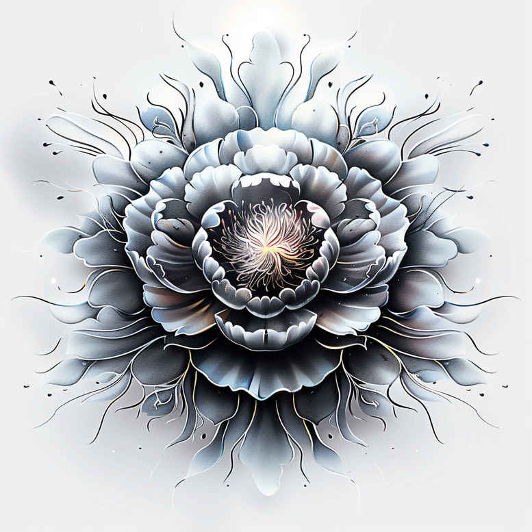 peonies tattoo design ideas layered fill pastel for ankle