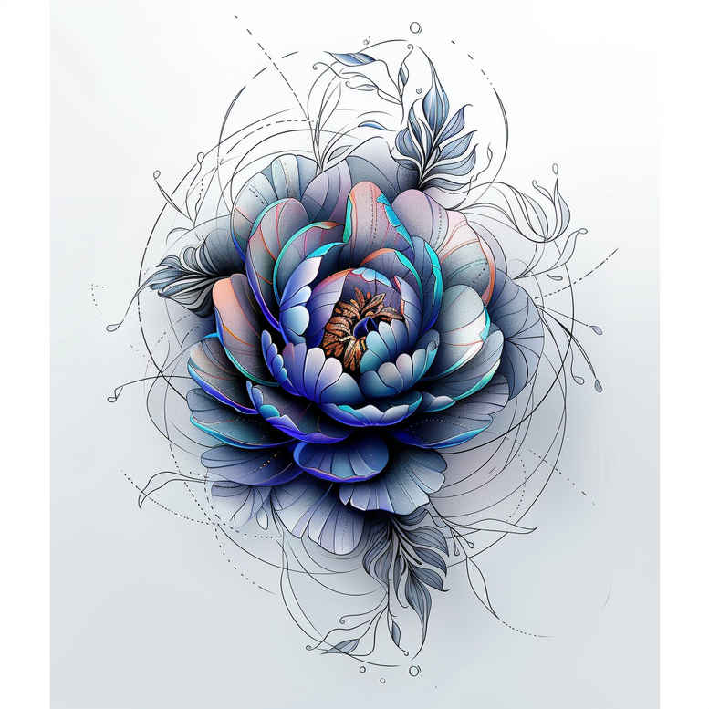 peonies tattoo design ideas classic shading plant represents resilience