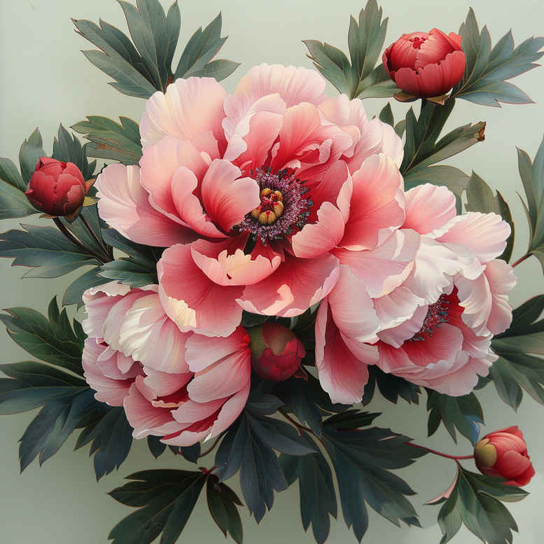 peonies tattoo design ideas esoteric symbolism plant shows courage