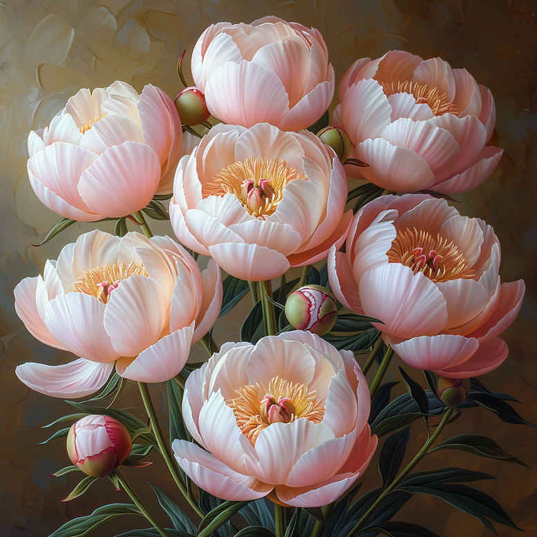 peonies tattoo design ideas Realism soft highlights thin lines for arm