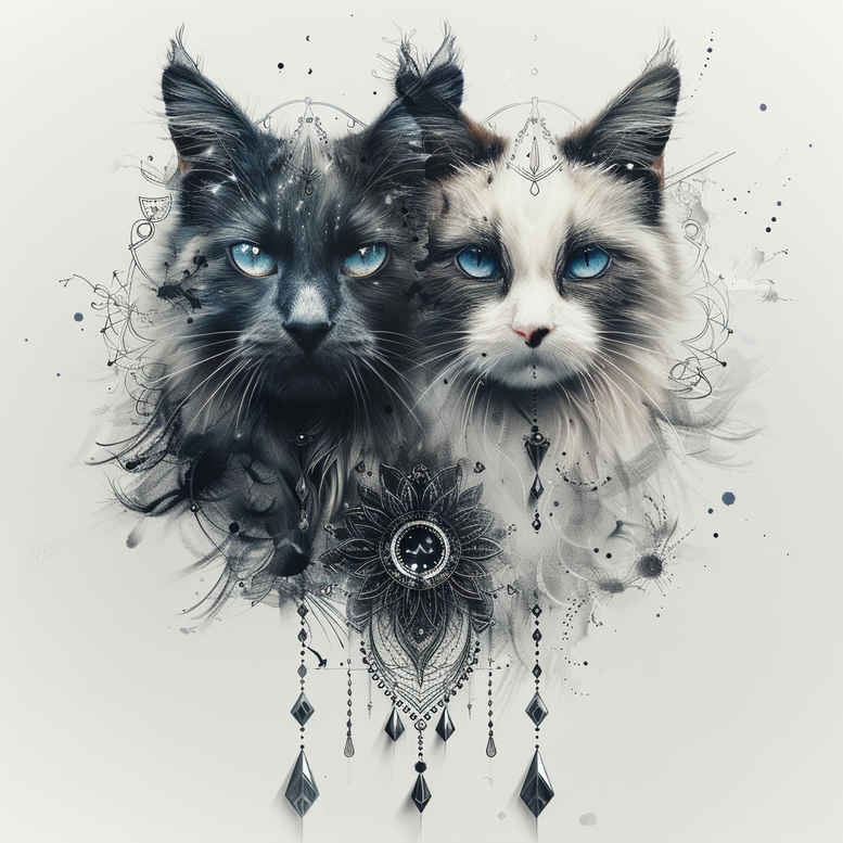 pets-tattoo-ideas – tattoo design ideas free ai generated – abstract – for-hand – Gallery: pets-inkby-ai