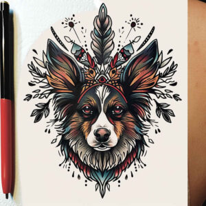 pets-tattoo-ideas – tattoo design ideas free ai generated – airy – for-triceps – Gallery: pets-inkby-ai