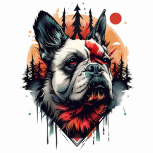 pets-tattoo-ideas – tattoo design ideas free ai generated – clean-stroke – for-ankle – Gallery: pets-inkby-ai