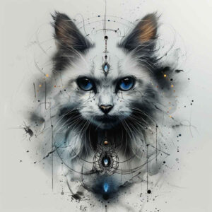 pets-tattoo-ideas – tattoo design ideas free ai generated – clean-stroke – for-upper-thigh – Gallery: pets-inkby-ai