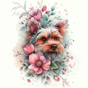 pets-tattoo-ideas – tattoo design ideas free ai generated – clear-cut – for-behind-ear – Gallery: pets-inkby-ai