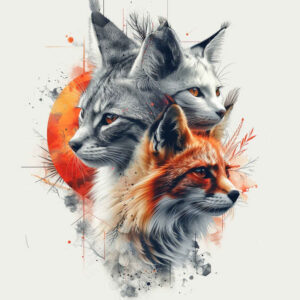 pets-tattoo-ideas – tattoo design ideas free ai generated – discreet – for-shoulder-blade – Gallery: pets-inkby-ai