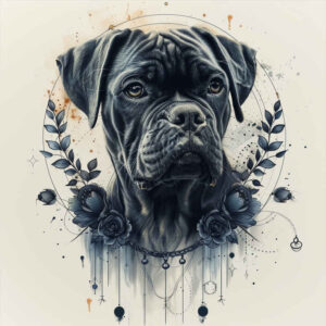 pets-tattoo-ideas – tattoo design ideas free ai generated – elegant – for-upper-back – Gallery: pets-inkby-ai