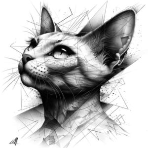 pets-tattoo-ideas – tattoo design ideas free ai generated – empty-space – for-thigh – Gallery: pets-inkby-ai