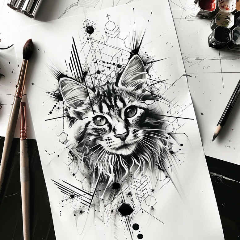 pets-tattoo-ideas – tattoo design ideas free ai generated – essential – for-biceps – Gallery: pets-inkby-ai