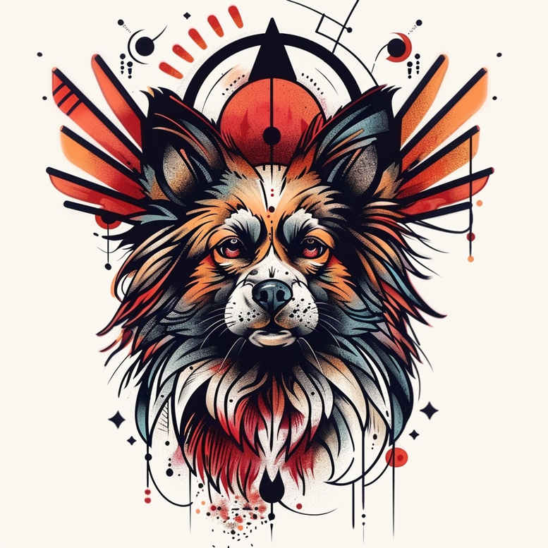 pets-tattoo-ideas – tattoo design ideas free ai generated – essential – for-lower-leg – Gallery: pets-inkby-ai