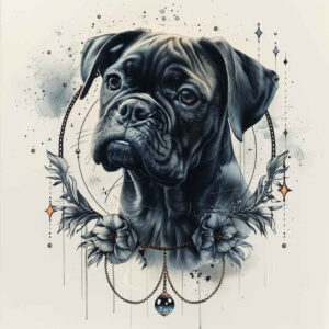pets-tattoo-ideas – tattoo design ideas free ai generated – petite – for-chest – Gallery: pets-inkby-ai
