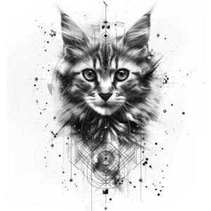 pets-tattoo-ideas – tattoo design ideas free ai generated – quiet-art – for-lower-back – Gallery: pets-inkby-ai