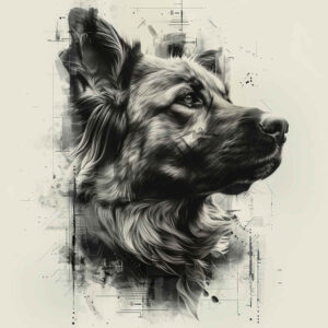 pets-tattoo-ideas – tattoo design ideas free ai generated – refined-ink – for-sternum – Gallery: pets-inkby-ai