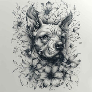 pets-tattoo-ideas – tattoo design ideas free ai generated – silent – for-lower-arm – Gallery: pets-inkby-ai