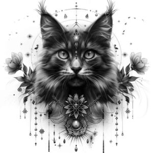 pets-tattoo-ideas – tattoo design ideas free ai generated – simple-icon – for-side-torso – Gallery: pets-inkby-ai