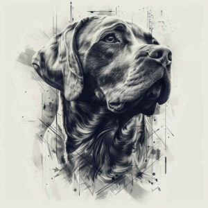 pets-tattoo-ideas – tattoo design ideas free ai generated – simple-icon – for-upper-thigh – Gallery: pets-inkby-ai