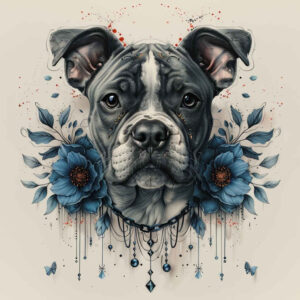 pets-tattoo-ideas – tattoo design ideas free ai generated – single-color – for-palm – Gallery: pets-inkby-ai