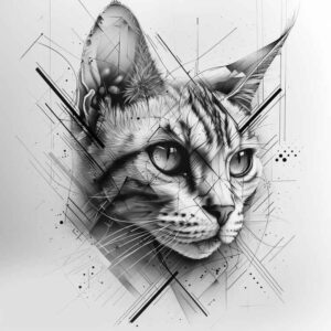 pets-tattoo-ideas – tattoo design ideas free ai generated – understated – for-chest – Gallery: pets-inkby-ai