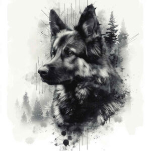 pets-tattoo-ideas – tattoo design ideas free ai generated – whisper-line – for-triceps – Gallery: pets-inkby-ai