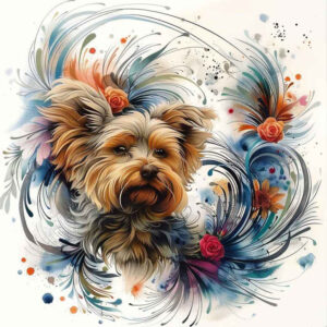 pets tattoo design ideas gradient fills detail for lower back
