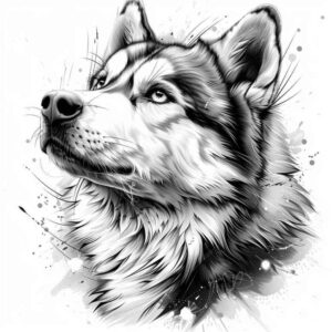 pets tattoo design ideas realistic shadowing detail for upper chest