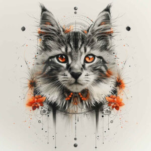 pets tattoo design ideas fine-line devotion symbolising endurance