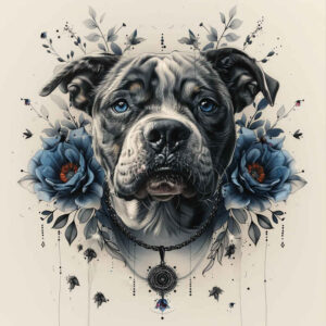 pets tattoo design ideas low-key expressive for behind ear
