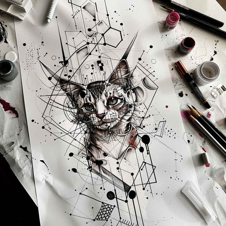 pets tattoo design ideas low-key favorite for hand