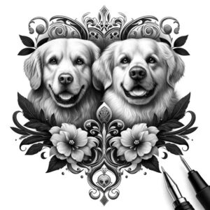 pets tattoo design ideas minimalist friendly represents endurance
