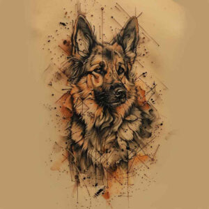 pets tattoo design ideas esoteric symbolism love perseverance and power
