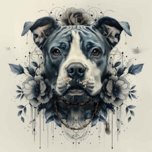 pets tattoo design ideas Surrealism impossible forms natural details for back shoulder