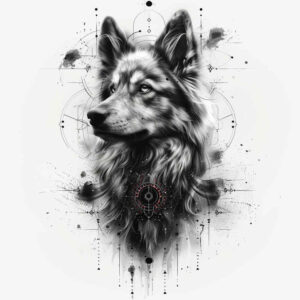 pets tattoo design ideas Surrealism disorienting natural details stands for resilience
