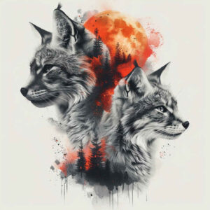 pets tattoo design ideas refined detail natural poses stands for courage