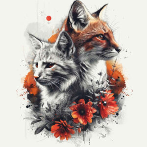 pets tattoo design ideas saturated hues pet character for toe