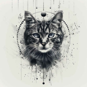 pets tattoo design ideas phantasmagoric pet character symbol of resilience