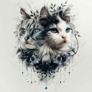 pets tattoo design ideas intricate shading pet portrait symbol of endurance