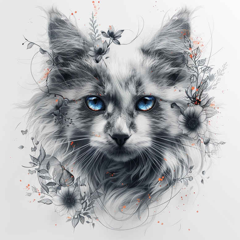 pets tattoo design ideas Realism high definition pets embodying determination