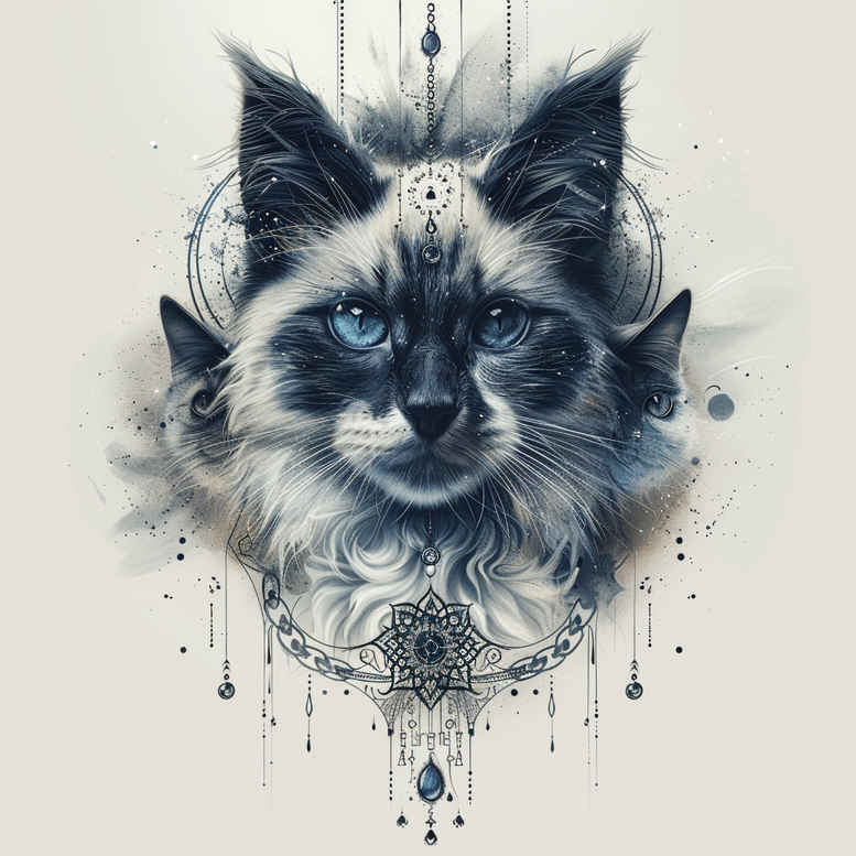 pets tattoo design ideas vector-style pets for upper arm